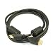 ADVANCED HIGH SPEED DIGITAL 6 FT HDMI 24k GOLD w/ PROTECTIVE FERRITE CORES