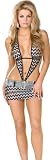 Sexy Micro Dress Clubwear Set with Thong