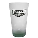 Philadelphia Eagles Frosted Pint Glasses Set of 2