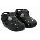 Baby Girl Shoes in Black with Strap