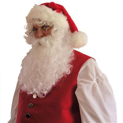 Santa Wig and Beard Set - One Size Fits Most Adults