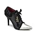Womens Shoes 3 3/4 Inch Heel Sexy Oxford Shoe Victorian Gypsy Costume Halloween Black