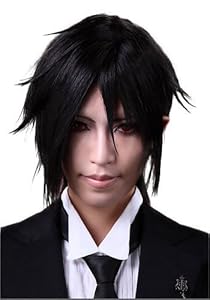 25cm Short Light Blue Anime Evangelion Cosplay Wig Cw183