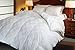 Read Blue Ridge Home Fashions, Hotel Grand Euro Check 1000-Thread Count Hungarian White Goose Down Comforter, Full/Queen Details Blue Ridge Home Fashions, Hotel Grand Euro Check 1000-Thread Count Hungarian White Goose Down Comforter, Full/Queen