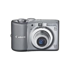 Canon PowerShot A1100IS 12.1 MP Digital Camera with 4x Optical Image Stabilized Zoom and 2.5-inch LCD