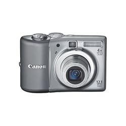 Canon PowerShot A1100IS 12.1 MP Digital Camera with 4x Optical Image Stabilized Zoom and 2.5-inch LCD (Silver)