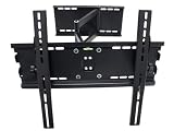 ATC Professional LCD LED Plasma Articulating Swivel Arm TV Wall Mount / Stand For Sony 23'' 32'' 37'' 40'' 42'' inches Down / Forward: 15 degrees,Right / Left: 180 degrees,VESA standards up to 400mm X400mm