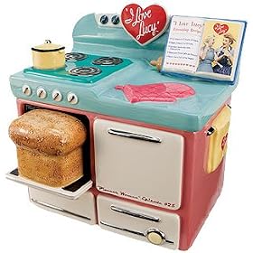 I Love Lucy Kitchen Stove Cookie Jar by Vandor