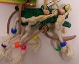 Zoo Max DUS246WXS Plane Wood 6 in X-Small Bird Toy Assorted Colors