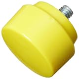 Nupla 15159 Extra Hard Face QC Replaceable Tip for Impax Dead Blow and Quick Change Hammers, Yellow, 1.5