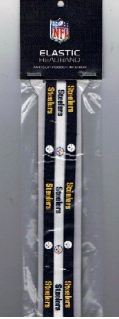 Pittsburgh Steelers 3-Pack Fan-Tastic Elastic Headbands