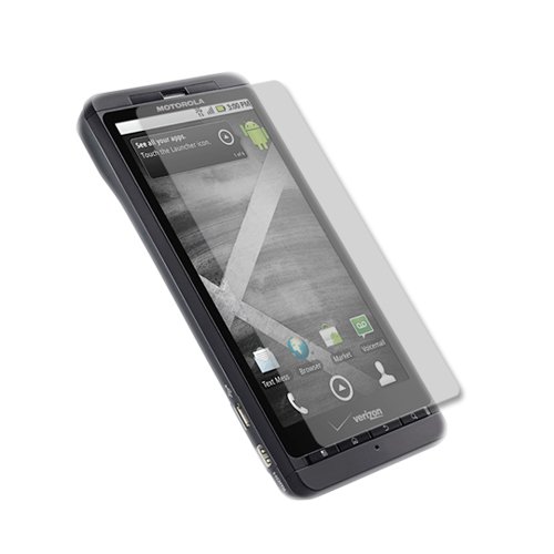 Skinomi TechSkin - Screen Protector Shield for Motorola Droid X + LIFETIME REPLACEMENTS