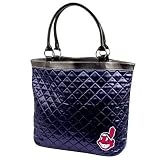 MLB Cleveland Indians Quilted Tote, Navy