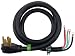 Tools & Hardware : Whirlpool 8171394RC 4-Foot 50 Amp 4 Wire Range Power Cord
