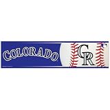 MLB Baseball Colorado Rockies Bumper Sticker (2-Pack)