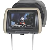 Concept CLD-700 7-Inch Chameleon Headrest Monitor with Built-in DVD Player
