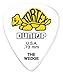 Dunlop 424R.73 Tortex® Wedge, White/Yellow, .73mm, 72/Bag