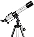 White TwinStar 70mm Refractor Telescope