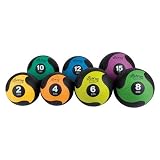 AGM Group 85746 EcoWise Deluxe Medicine Ball – Blue Dahlia