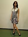 Chiffon-Satin-Kleid von Tita