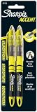 Sharpie Accent Liquid Pen-Style Highlighters, 2 Fluorescent Yellow Highlighters(24728PP)