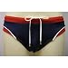 SLIP COSTUME SEA MEN BEACHWEAR GIANFRANCO FERRE 'A.21020 T.52 009 BLUE ITALIEN