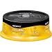 Sony DMW 47 - 25 x DVD-RW - 4.7 GB - spindle - storage media