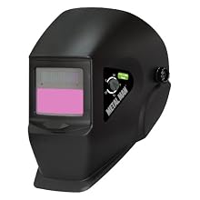 Metal Man AB1300S Variable Shade Auto Darkening Welding Helmet, Black