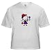 Girl Red Hat Cute White T-Shirt by CafePress photo