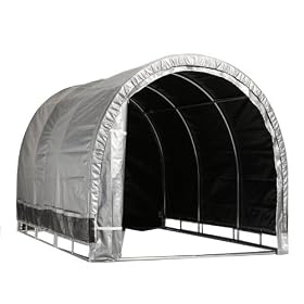 Storage Solutions IS11312HP Lawn & Garden Storage Shelter, 6 By 12 Feet