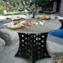 LaCosta - Black - Grill Table - Pebble Granite