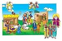 Beginners Bible - Baby Jesus Flannelboard Figures - Pre-Cut