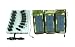 Outdoor Portable Solar Charger + Premium External Power Bank For HP, Compaq, Lenovo/IBM, Toshiba, Dell, Acer, Asus, Sony Laptops