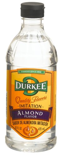 Durkee Almond Flavoring Imitation, 16-Ounce Containers (Pack of 2) by Durkee
