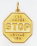 I Love You Charm - XAC496