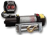 Superwinch 1901C X9 Large X Series Heavy Duty Recovery 4.2-horsepower Front-Mount Winch - 9,000-Pound Capacity