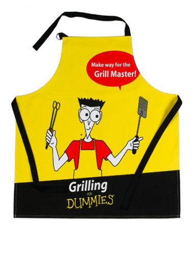 Charcoal Companion Make Way For The Grill Master Apron and Mitt Set