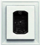 Builders Edge #130110010-123 White Electric Mounting Block