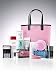 victoria's secret pink bag tote with beauty samples rare!!!
