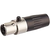 Seismic Audio - New Mini Female XLR 3 Pin Connector/Plug for Cable