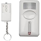 GE Personal Security Motion-Sensing Alarm with Keychain Remote
