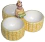 Boston Warehouse BBQ Gal Condiment Server