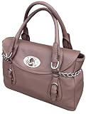 Pure Buckle Detail Bag Taupe Pure Lust 01
