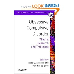 Obsessive Compulsive Disorder: Theory, Research and Treatment (Wiley Series in Clinical Psychology)