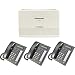 Panasonic BTI KX-TA824PK KX-TA824 KSU & 3 KX-T7731B