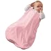 Baby : Kiddopotamus & Co Beddiebye Zip Around Safety Blanket Large Microfleece Pink
