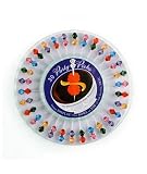 Classic Raspberry 30 Disposable Party Picks with Tray