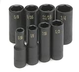 SK Hand Tools 4078 8 Piece 3/8 Inch Drive 6 Point High Visibility Fractional Impact Socket Set 419SECPZH4L. SL160 SK Hand Tools 4078 8 Piece 3/8 Inch Drive 6 Point High Visibility Fractional Impact Socket Set
