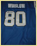 San Diego Chargers #80 Kellen Winslow Autographed/Hand Signed Jersey