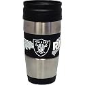 Oakland Raiders 16 Ounce Stainless Steel Travel Tumbler